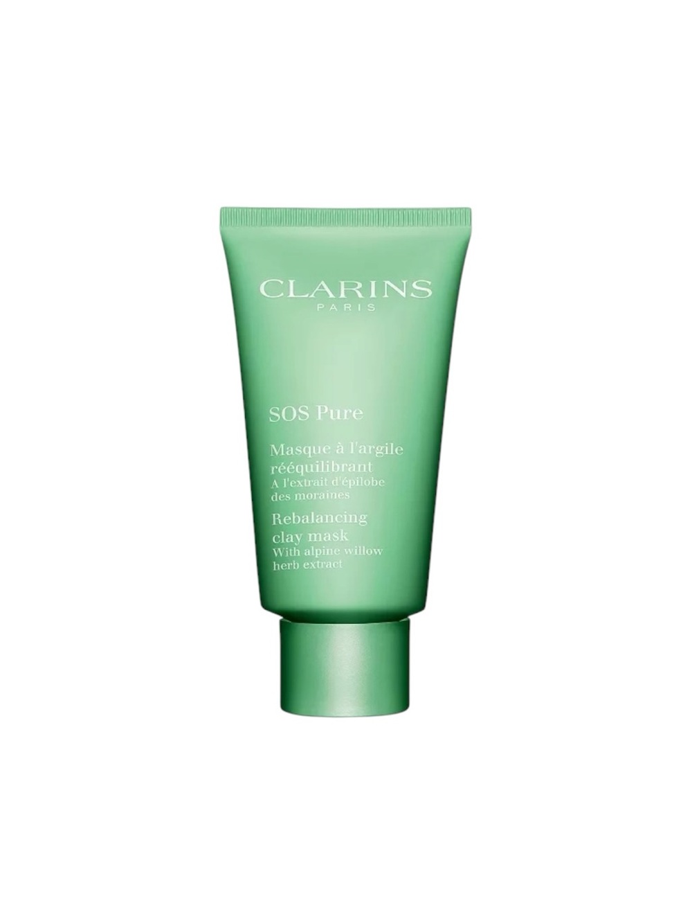 Clarins SOS Comfort Nourishing Balm Mask - green one.